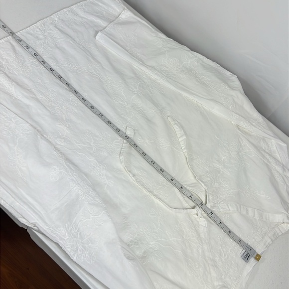 CP Shades Sz M Vintage White Embroidered Top/Tunic - Picture 7 of 9
